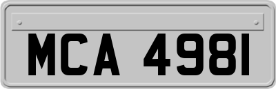 MCA4981