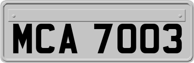 MCA7003