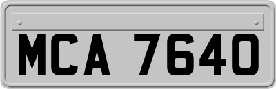 MCA7640