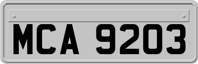 MCA9203