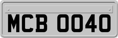 MCB0040