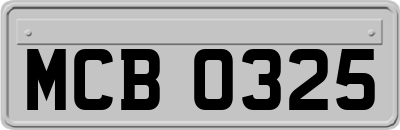 MCB0325