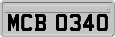 MCB0340