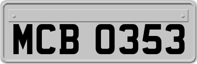 MCB0353