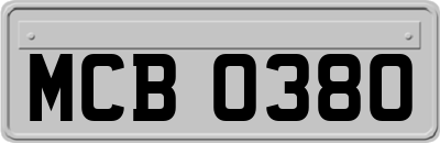 MCB0380