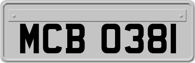 MCB0381