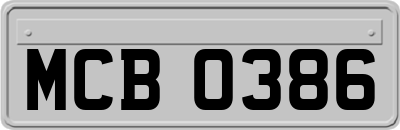 MCB0386