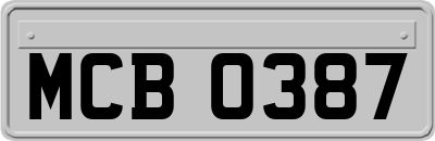 MCB0387