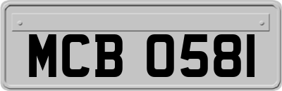 MCB0581
