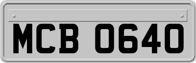 MCB0640