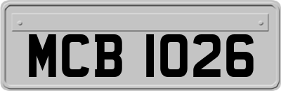 MCB1026
