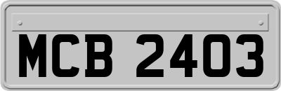 MCB2403