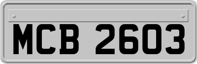 MCB2603