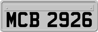 MCB2926