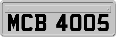 MCB4005