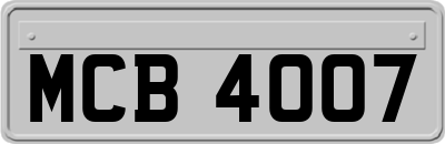MCB4007