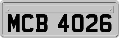 MCB4026