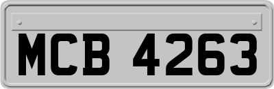 MCB4263