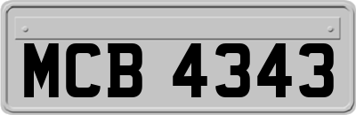 MCB4343