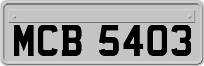MCB5403