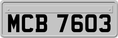 MCB7603