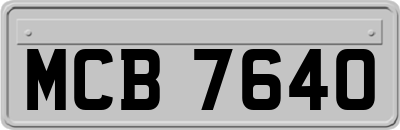 MCB7640