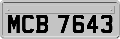 MCB7643