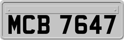 MCB7647