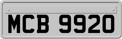 MCB9920
