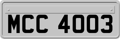 MCC4003
