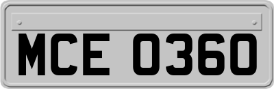 MCE0360