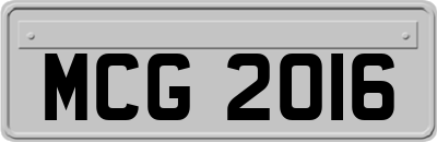 MCG2016