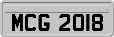 MCG2018