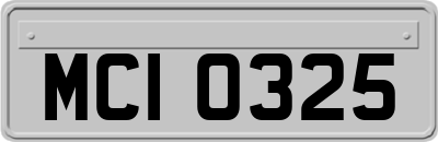 MCI0325
