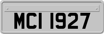 MCI1927