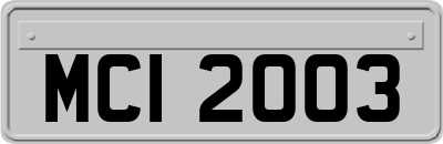 MCI2003