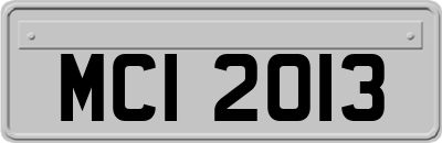 MCI2013