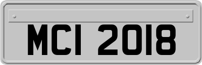 MCI2018
