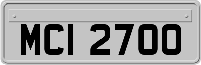 MCI2700