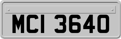 MCI3640