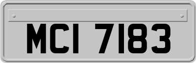 MCI7183