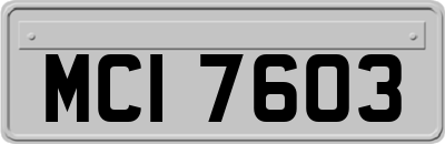MCI7603