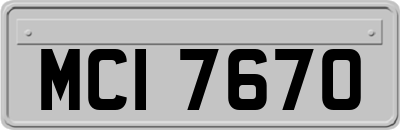 MCI7670
