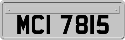 MCI7815