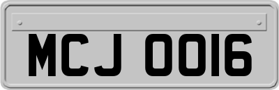 MCJ0016