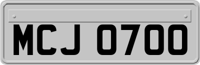 MCJ0700