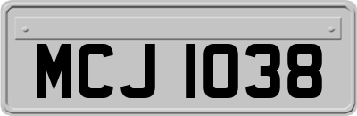 MCJ1038