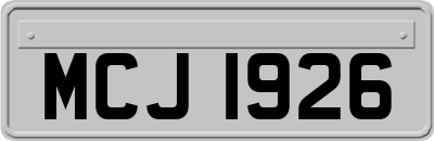 MCJ1926