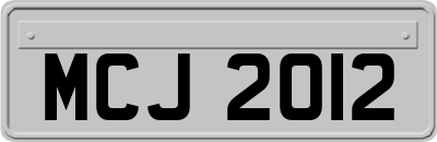 MCJ2012