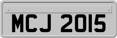 MCJ2015
